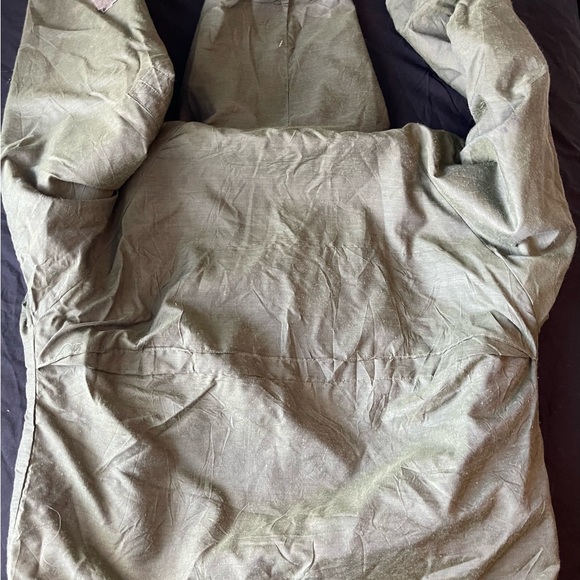 (VINTAGE) U.S. NAVY SUIT, CHEMICAL PROTECTIVE OUTERSHELL MODACRYLIC / NYLON COAT - Picture 13 of 16